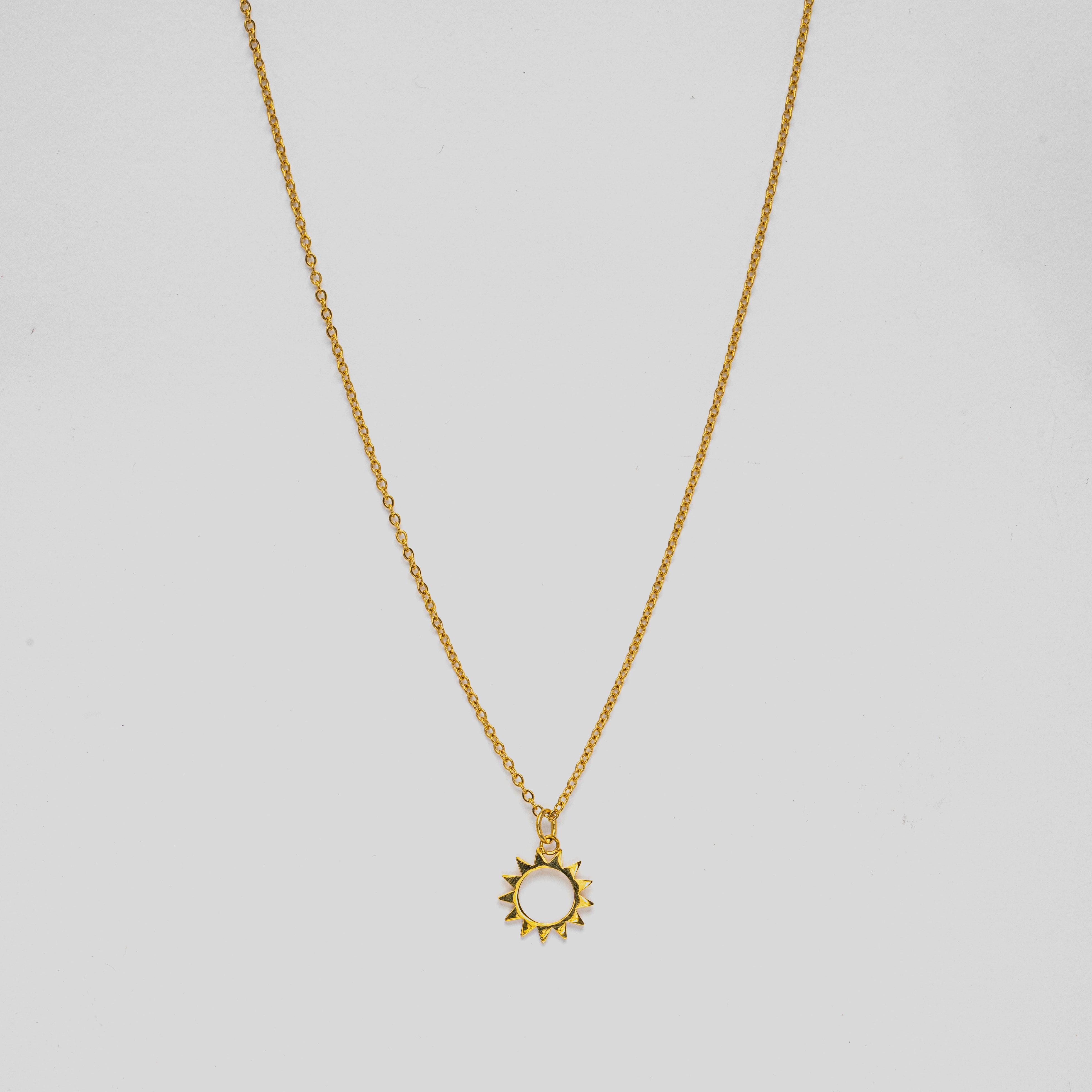 Solar Gold Necklace