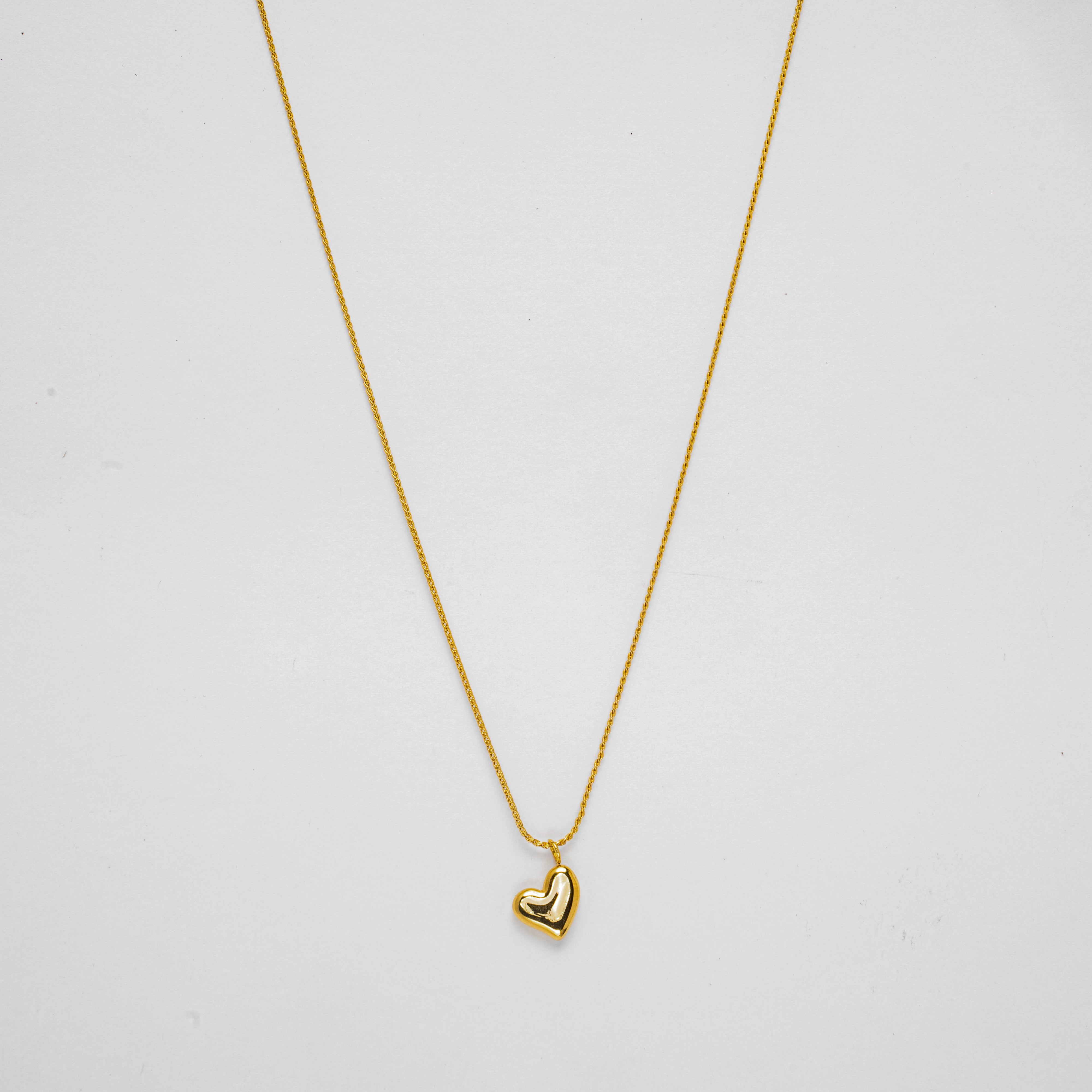 Dorothea Gold Heart Necklace