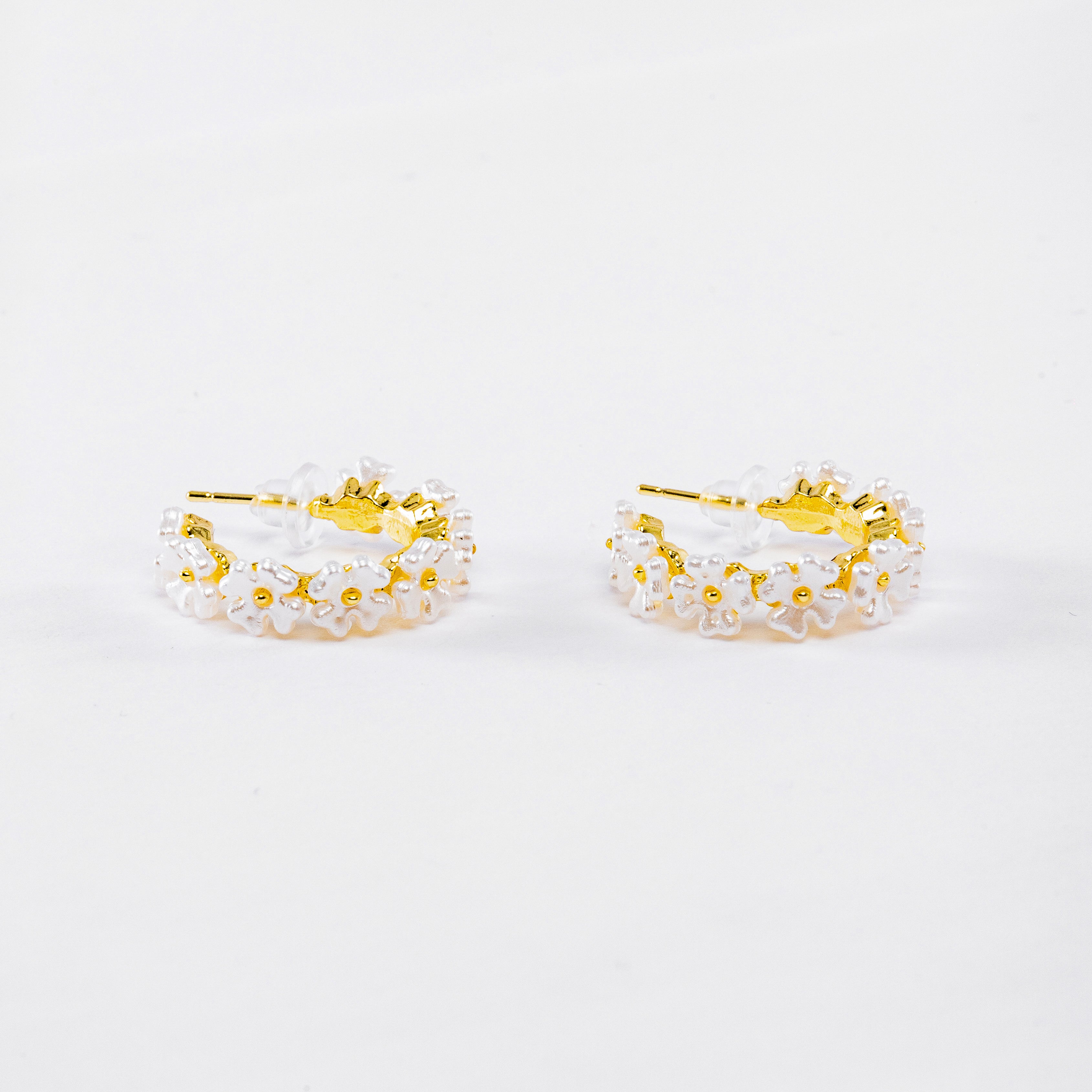 Pearl Flower Earring