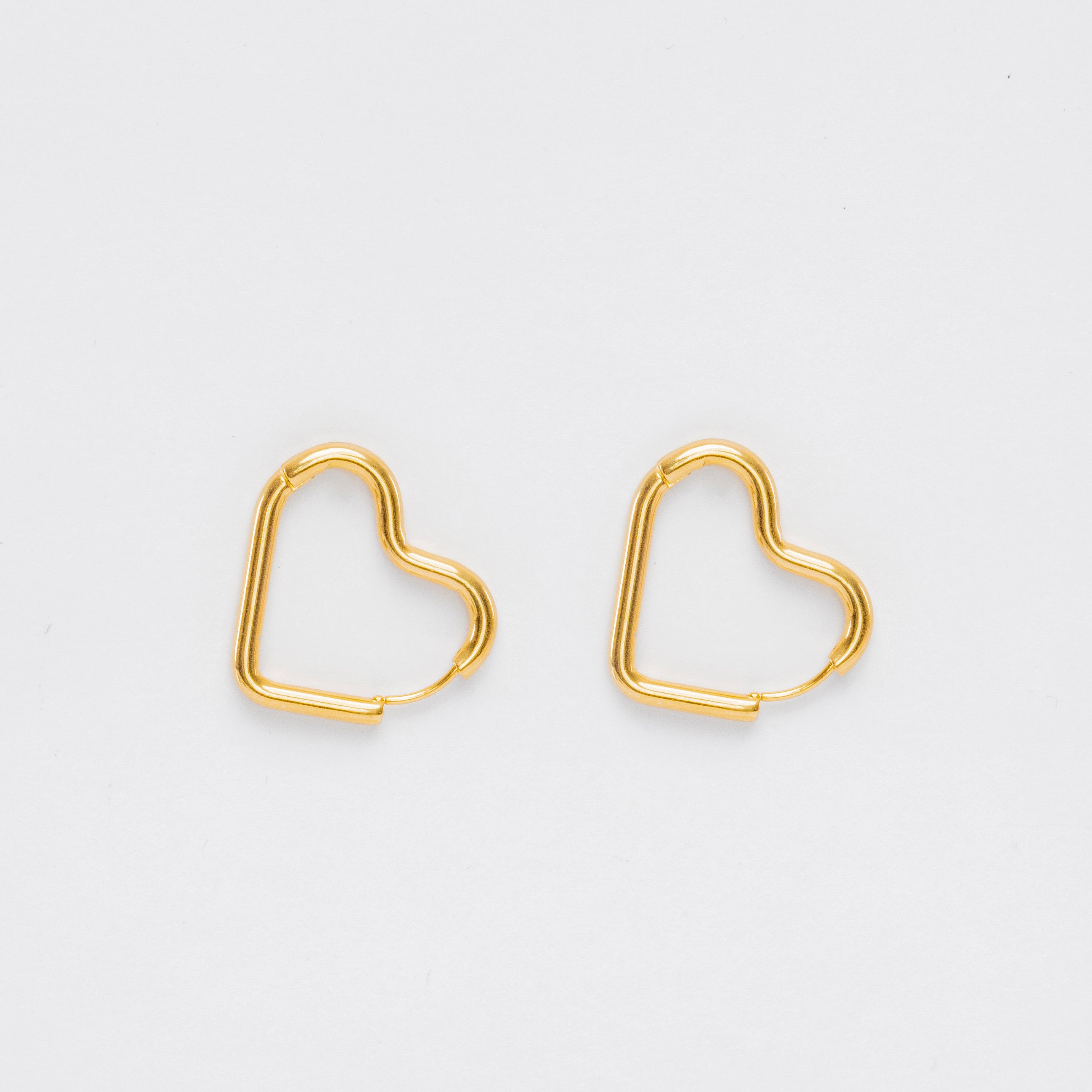 Golden Heart Earring