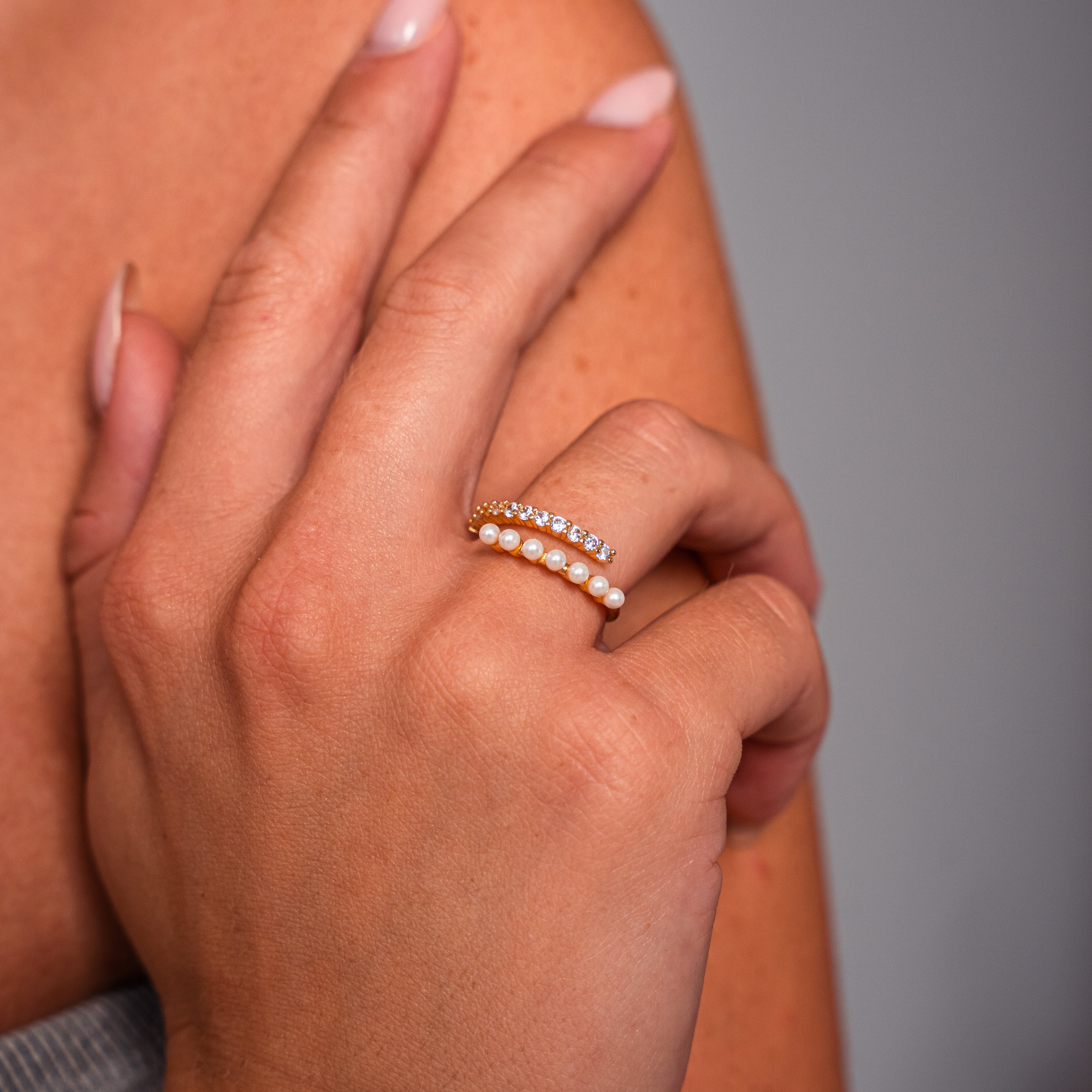 Wrap me Gold Ring