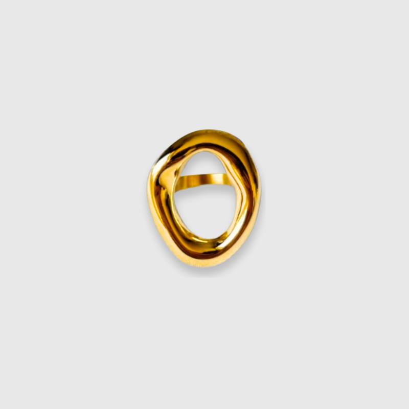 Wonky Donut (silver)